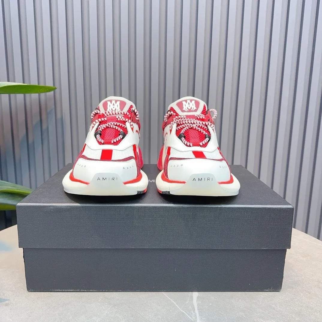 Men's shoes💰740💰 AMIRI AMIRI trendy brand hot sale🔥 Available all year round✅Couples💑 Official website synchronized Imported fabrics 1⃣️ratio 1⃣️Re-engraved, original factory special original sole, 35-45 (38.45. Non-refundable)